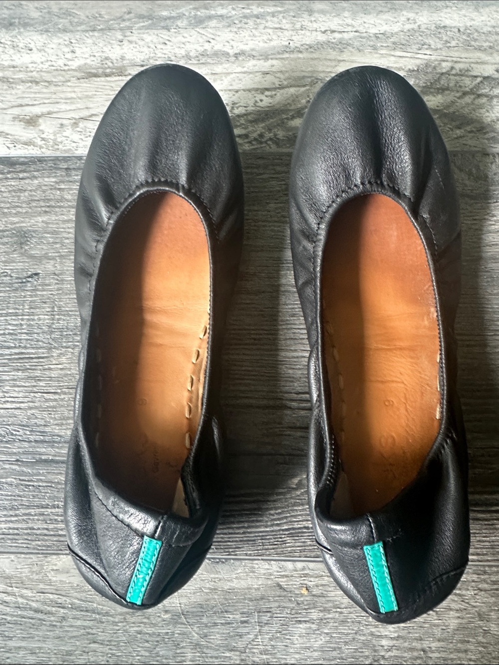 Tieks Black size 9